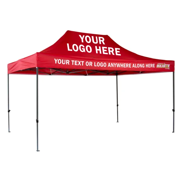 3m x 4.5m Gazebo Vinyl Heat Press Printing