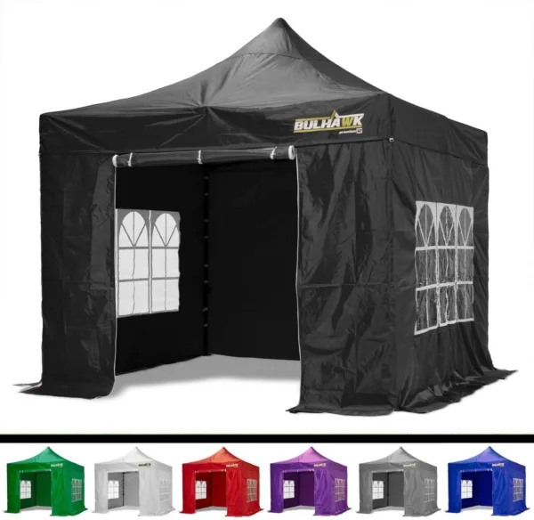 Bulhawk 3m x 3m Premium 32 Heavy Duty Pop Up Gazebo