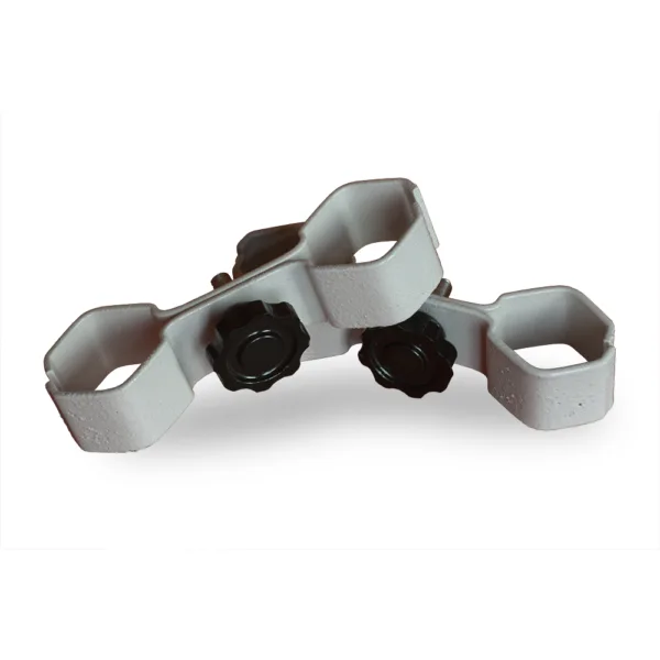 Bulhawk Pair of Joining Clamps for Premium Hex 40 Pop Up Gazebo