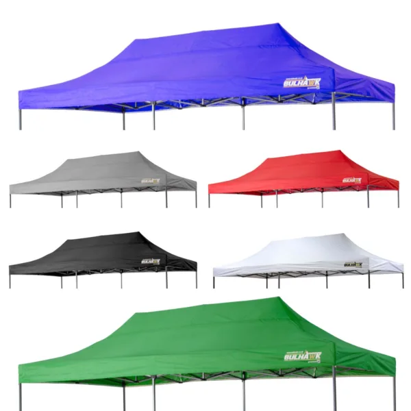 Bulhawk Gazebo Roof Cover - 3m x 6m Premium 32