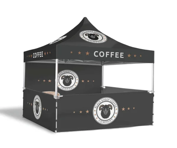 Bulhawk 3m x 3m Gazebo Print Package 4