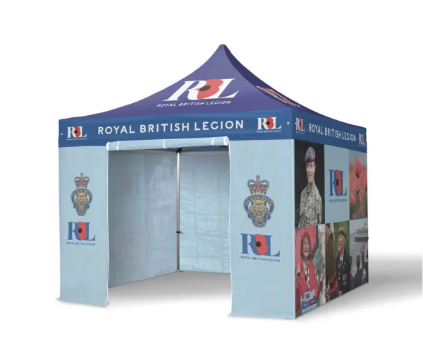 Bulhawk 3m x 3m Gazebo Print Package 6