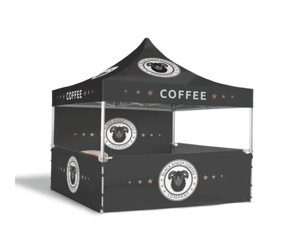3m x 3m Pop Up Gazebo Dye Sublimation Print Packages
