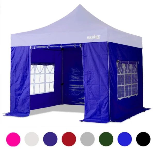 Full Set of 4 x Zipper Sidewalls for 3x3m Premium Hex 40 Pop Up Gazebo