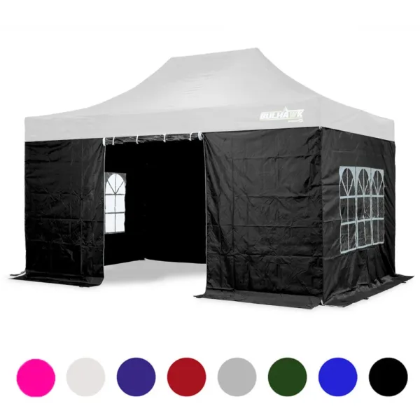 Full Set of 4 x Sidewalls for 3x4.5m Premium 32 Pop Up Gazebo