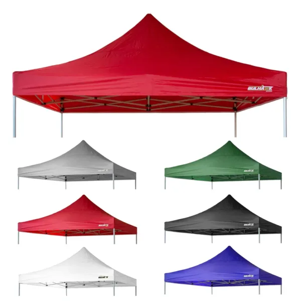 Bulhawk Replacement Roof Canopy Cover - 4m x 4m Premium Hex 40 Gazebo
