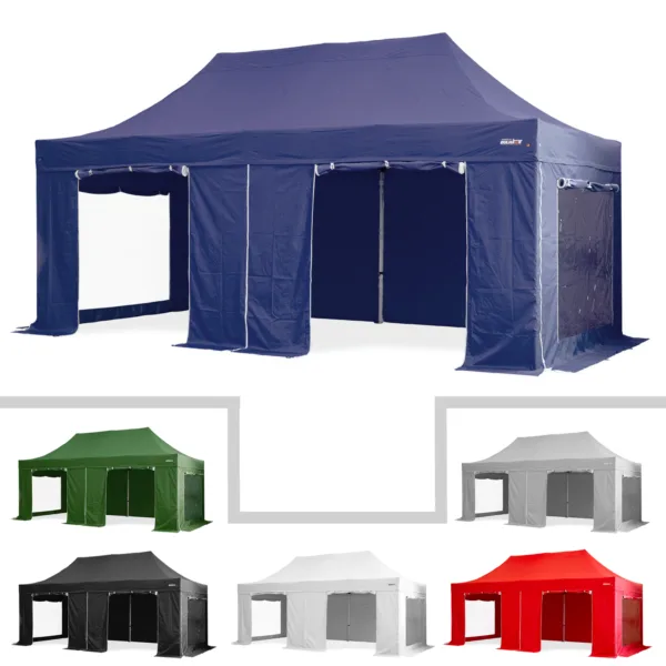 Bulhawk 3m x 6m Premium Plus 40mm Aluminium Heavy Duty Commercial Grade Pop Up Gazebo
