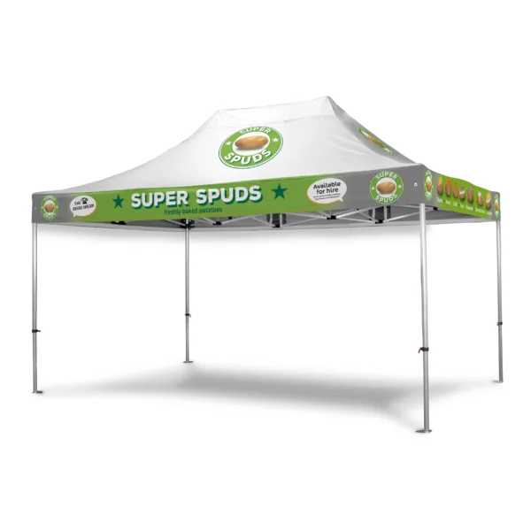 Bulhawk 3m x 4.5m Gazebo Print Package 1