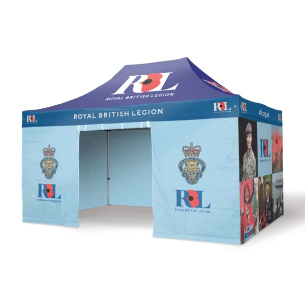 Bulhawk 3m x 4.5m Gazebo Print Package 6