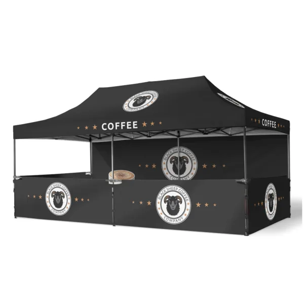 Bulhawk 3m x 6m Gazebo Print Package 4