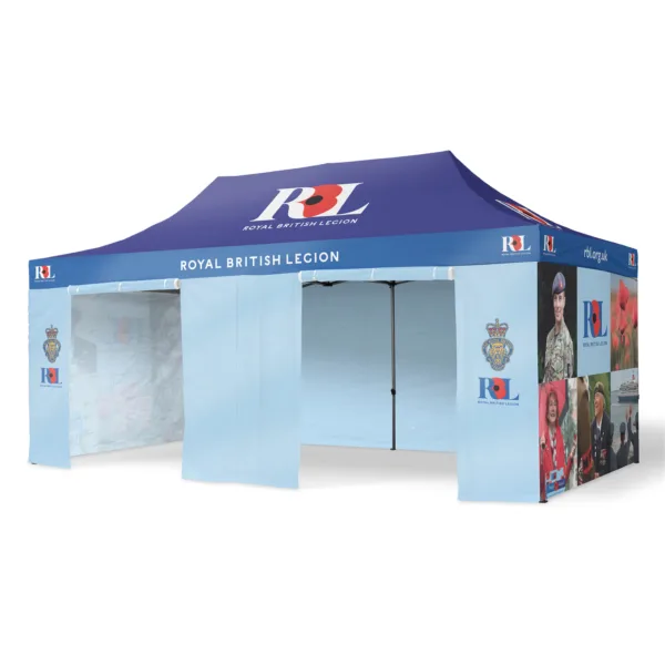 Bulhawk 3m x 6m Gazebo Print Package 6