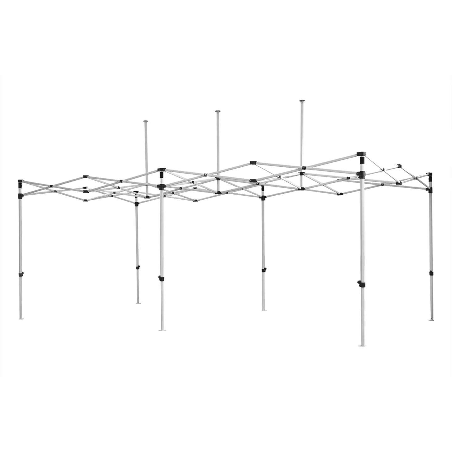 Replacement Frame Only – Bulhawk 3m x 6m Premium Hex 40 Heavy Duty Pop Up Gazebo