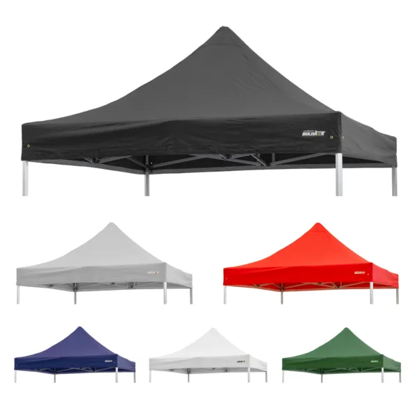 Bulhawk Gazebo Replacement Roof Cover - 3m x 3m Deluxe 50